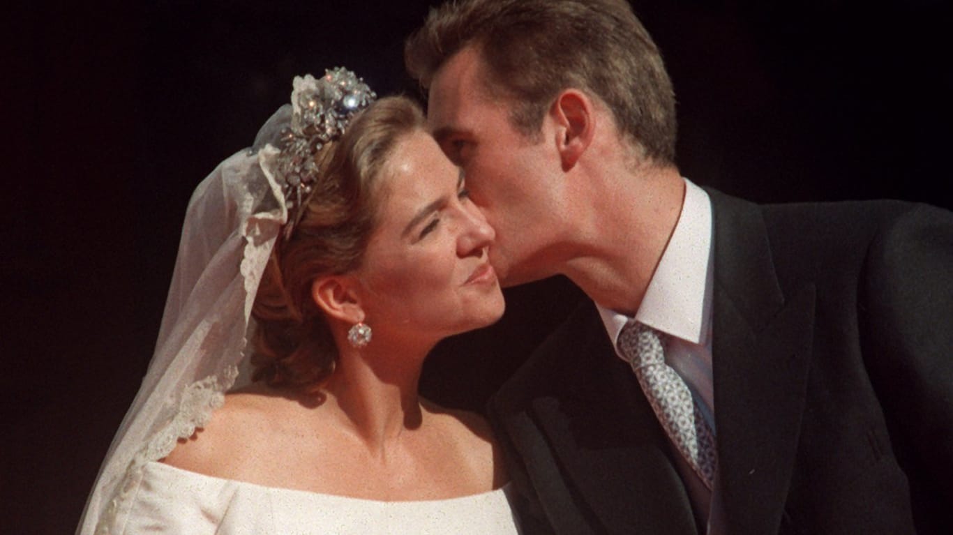 Iñaki Urdangarin und Cristina von Spanien: Im September 1997 läuteten die Hochzeitsglocken