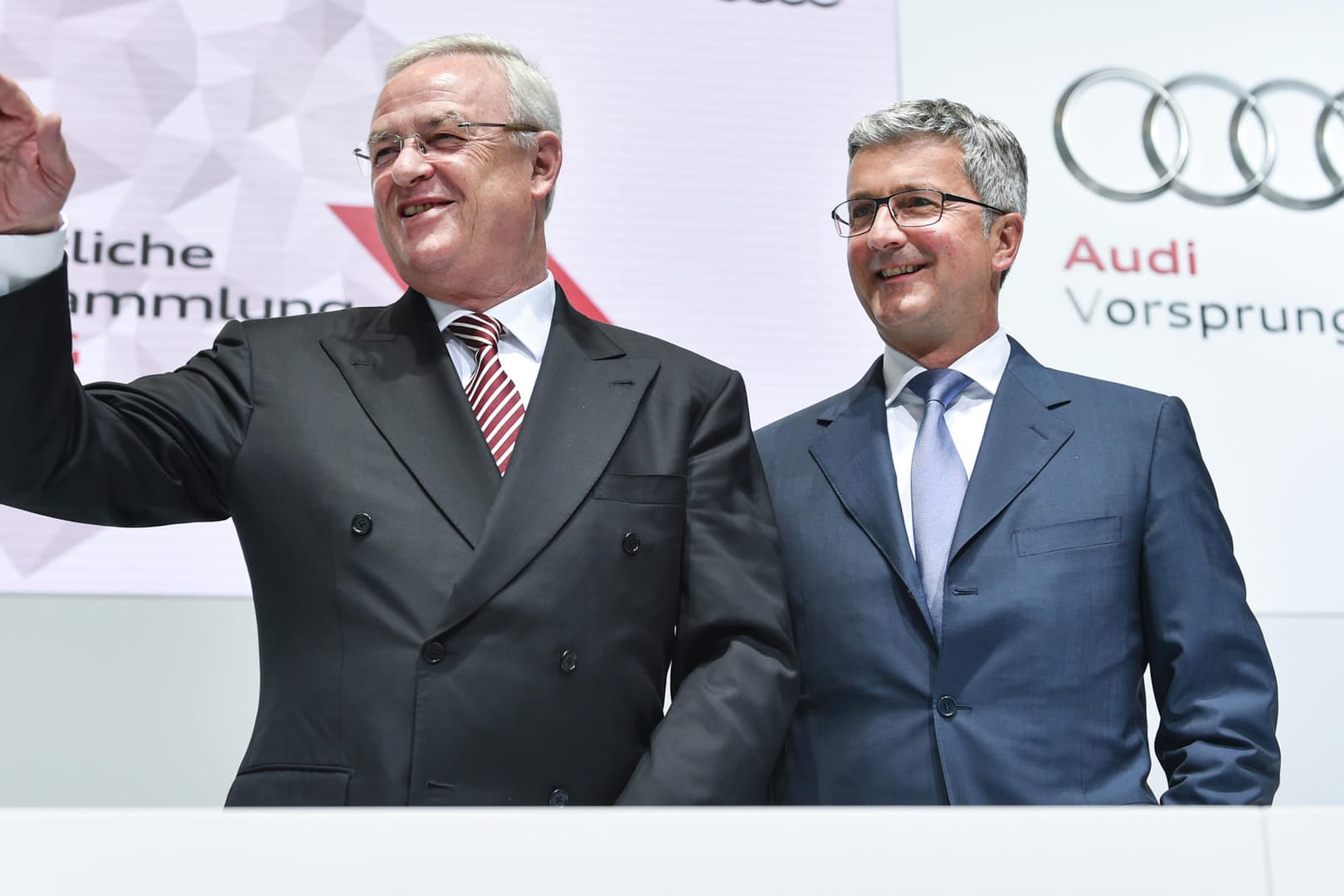 Rupert Stadler und Martin Winterkorn: Audi-Chef Stadler ist in Untersuchungshaft genommen worden. Auch Martin Winterkorn soll vor Gericht gebracht werden.
