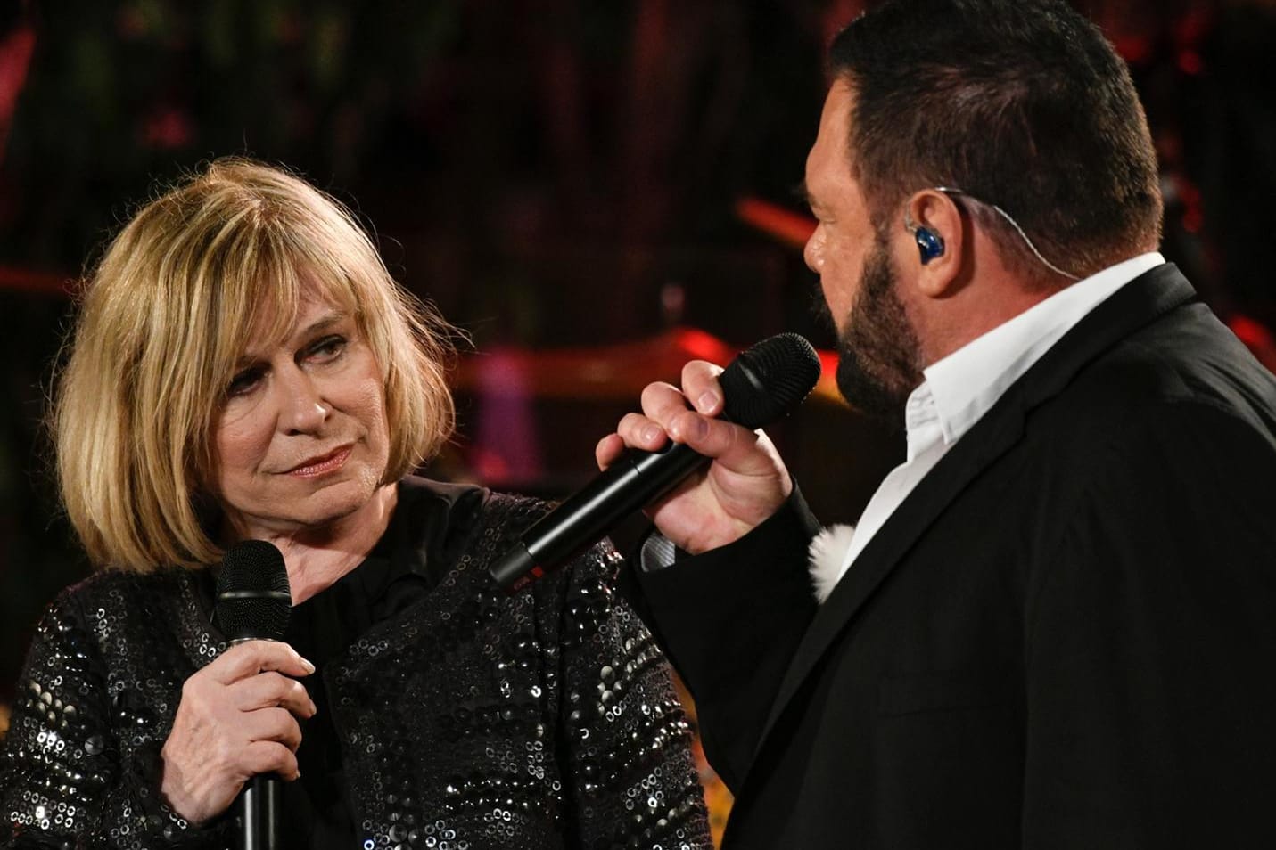 Mary Roos und Marian Gold im Duett: Die beiden transportierten eine besondere Stimmung.