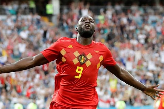 Belgiens Romelu Lukaku freut sich über seinen Treffer zum 3:0 gegen Panama.