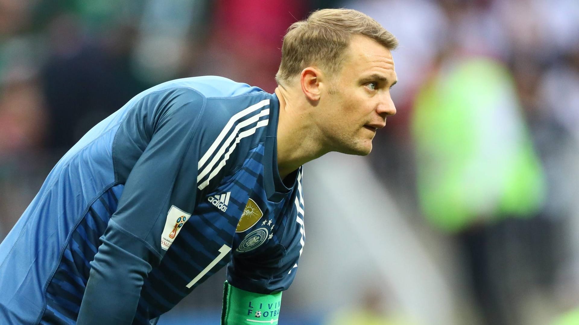 Manuel Neuer bei der WM-Auftaktpleite gegen Mexiko: Der Nationaltorwart spricht auf der DFB-Pressekonferenz.