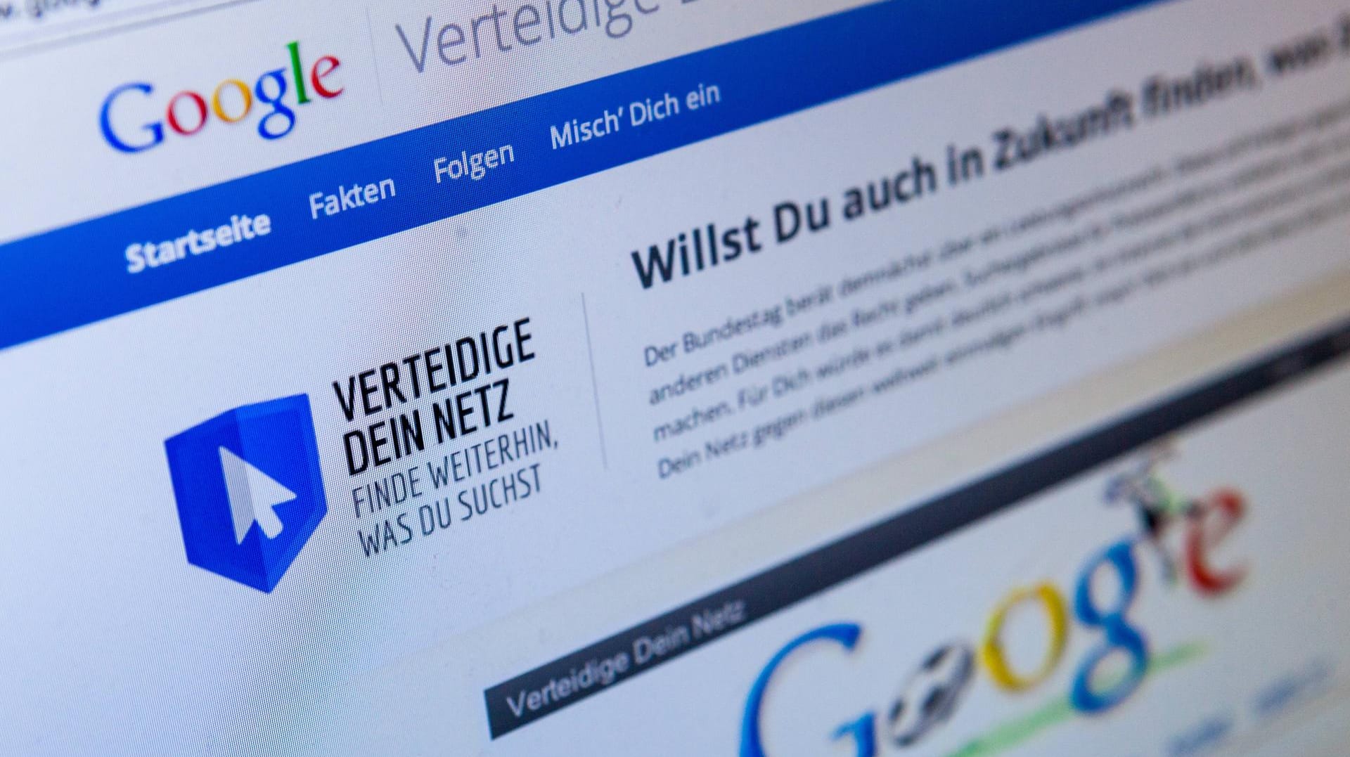 Online-Kampagne "Verteidige dein Netz": Die Lobbyschlacht um das Leistungsschutzrecht tobt bereits seit Jahren.