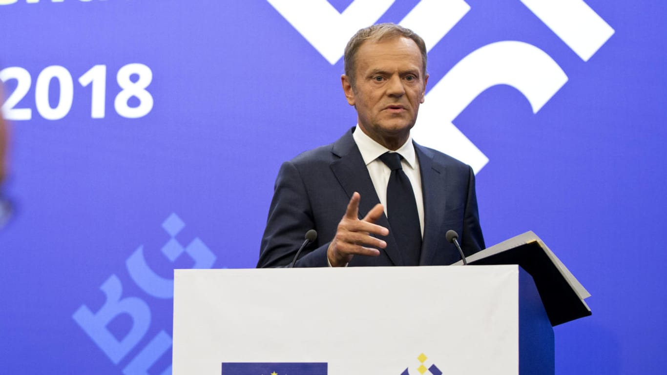 Donald Tusk: Der EU-Ratschef möchte die Zahl der ankommenden Flüchtlinge in Europa verringern.