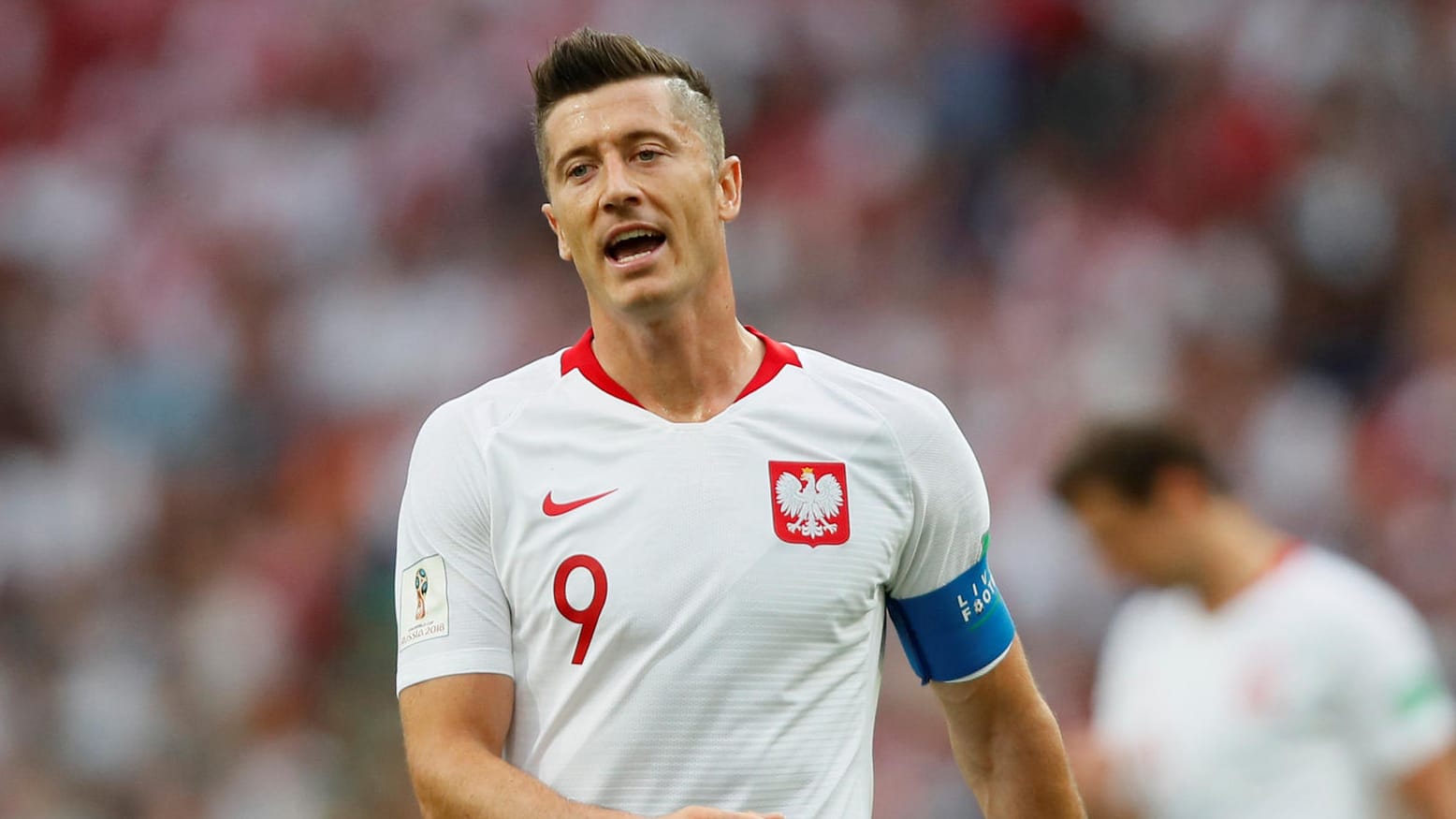 Enttäuscht: Polen-Kapitän Robert Lewandowski konnte dem Spiel nicht seinen Stempel aufdrücken.