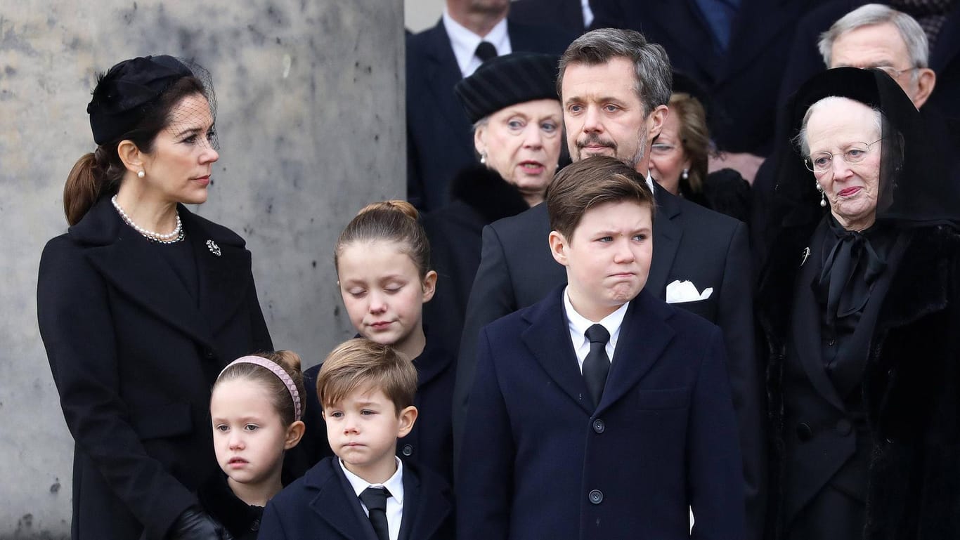 Trauer in Dänemark: Nach dem Tod von Prinz Henrik muss die Königsfamilie erneut Abschied nehmen.
