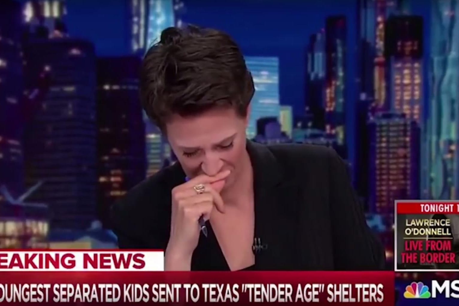 MSNBC-Journalistin Rachel Maddow: "Die Trump-Regierung hat Babys und kleine Kinder..."