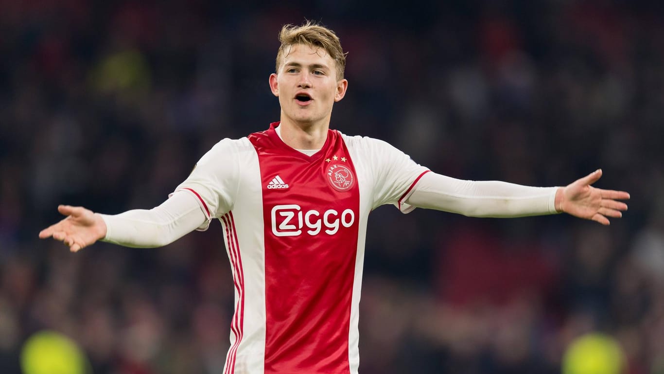 Matthijs de Ligt: Der 18-Jährige ist der jüngste Spieler, der jemals in einem europäischen Klubfinale der Uefa zum Einsatz gekommen ist.