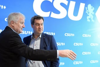 CSU-Chef und Bundesinnenminister Seehofer und der bayerische Ministerpräsident Markus Söder: Was wollen sie – und wollen sie dasselbe?