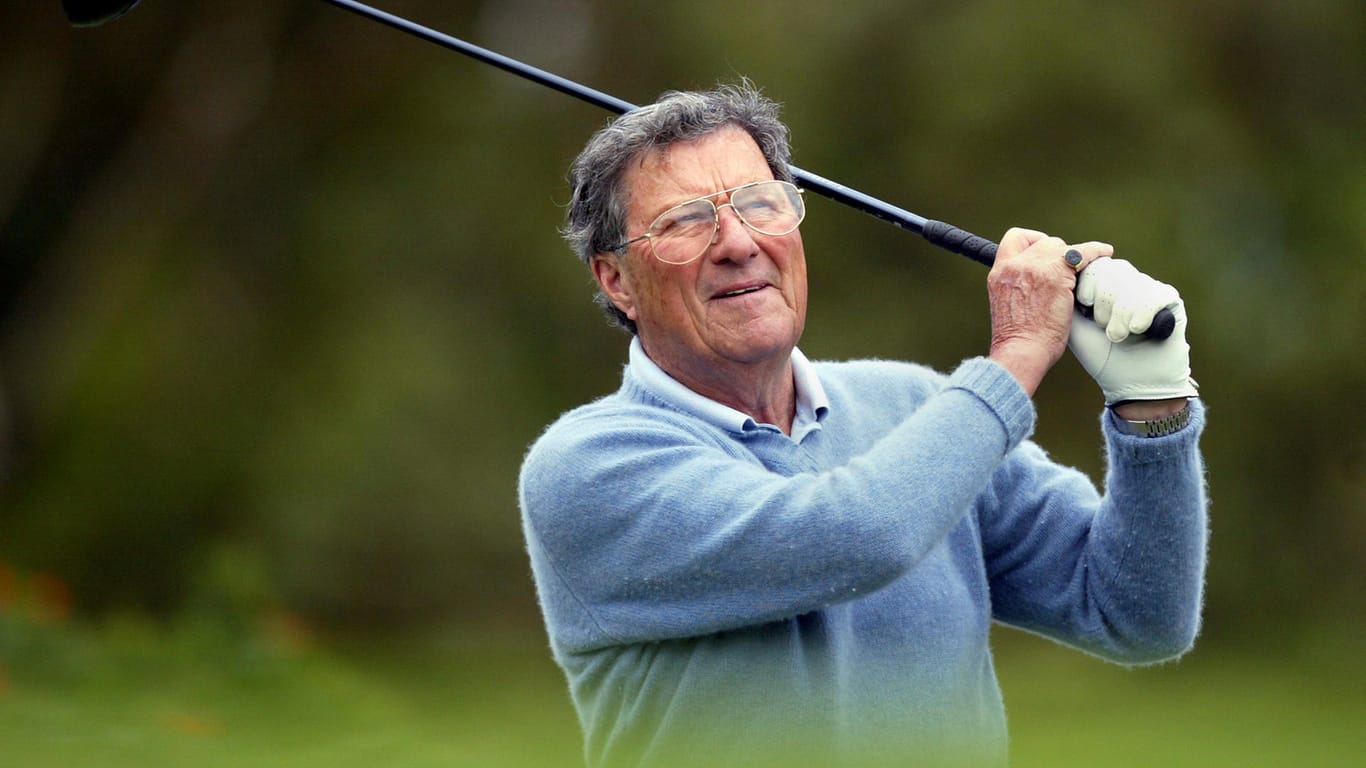 Der australische Golfer Peter Thomson auf einer Aufnahme aus dem Jahr 2004.