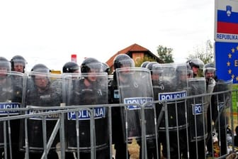 Slowenische Polizei