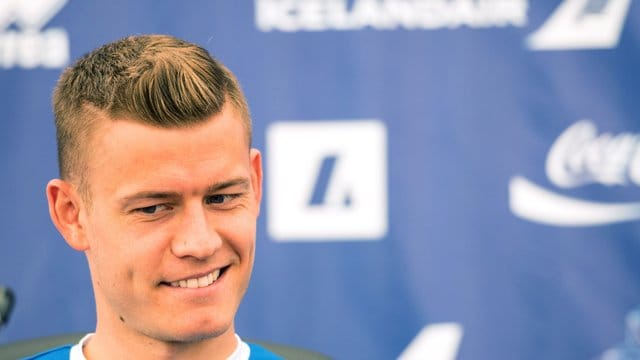 Bundesliga-Legionär bei WM-Neuling Island: Augsburgs Alfred Finnbogason.