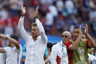 Ist trotz des WM-Aus' stolz auf sein Team: Marokko-Coach Hervé Renard.