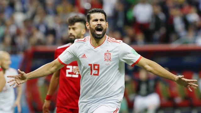 Spanien Erfolgsgarant in Russland: Torjäger Diego Costa.