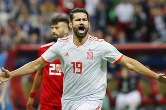 Spanien Erfolgsgarant in Russland: Torjäger Diego Costa.
