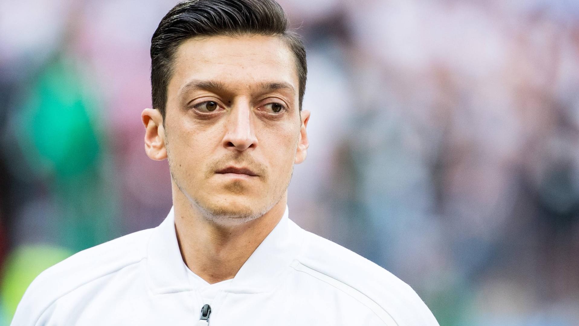 Mesut Özil vor dem Auftakt-Spiel der Deutschen gegen Mexiko: Der Spieler spielt seit 2009 in der deutschen Nationalmannschaft.