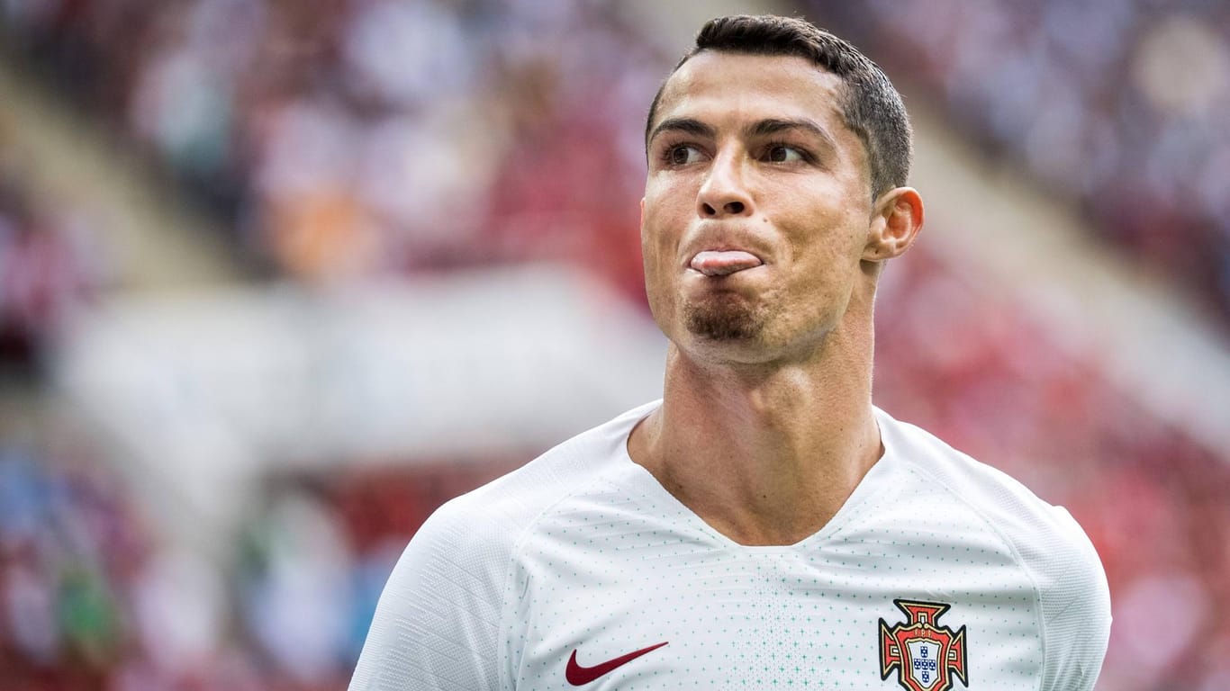 Auf dem Weg zum WM-Torschützenkönig: Cristiano Ronaldo.
