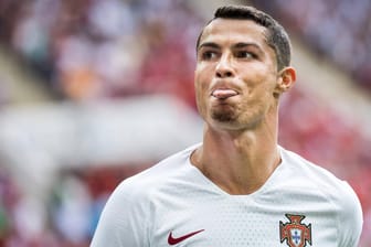 Auf dem Weg zum WM-Torschützenkönig: Cristiano Ronaldo.