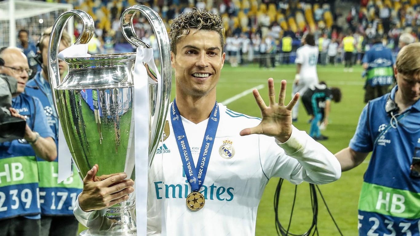 Titeljäger: Cristiano Ronaldo hat bereits fünfmal die Champions League gewonnen.