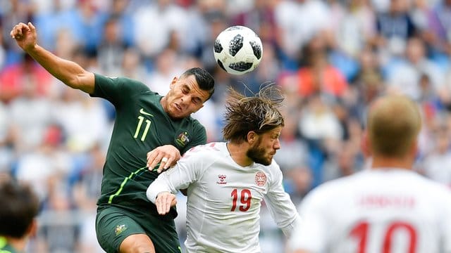 Dänemark und Australien trennten sich 1:1.