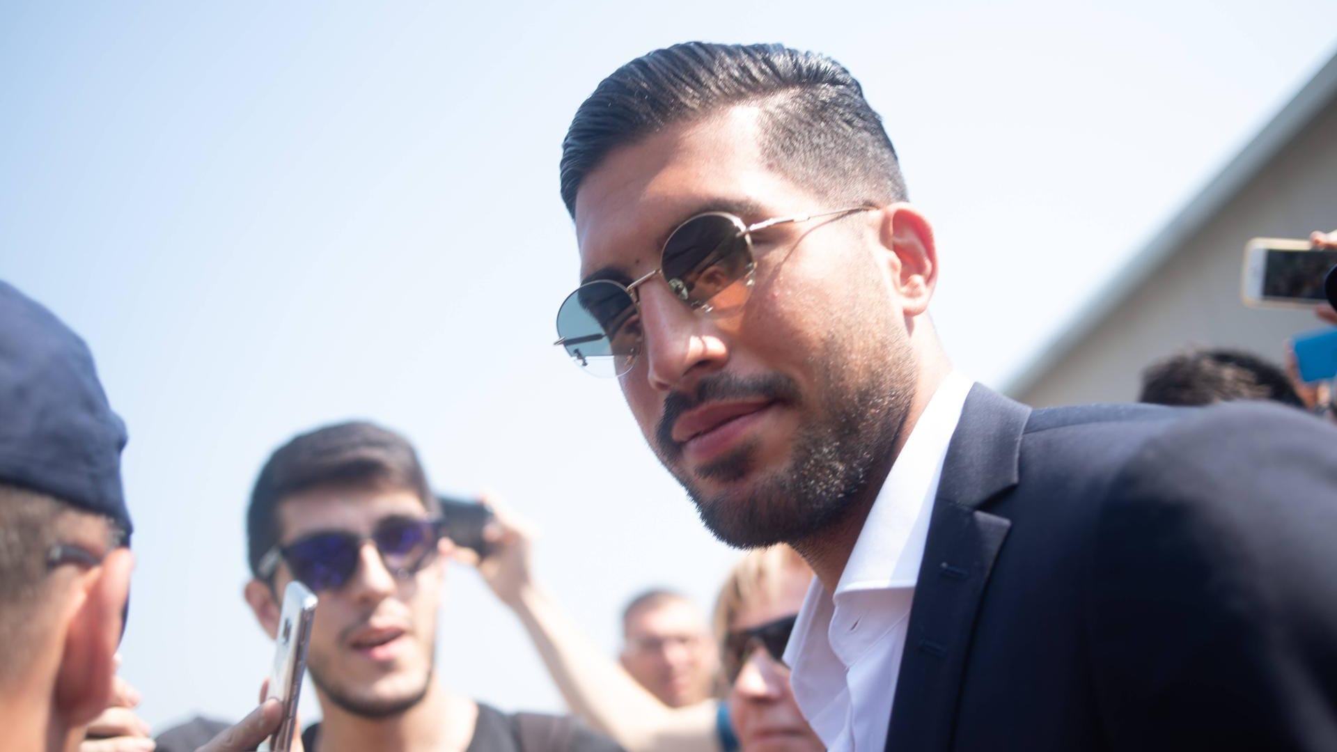 Mittelfeldspieler Emre Can: Der Nationalspieler bei der Ankunft zum Medizincheck für seinen neuen Verein Juventus Turin.