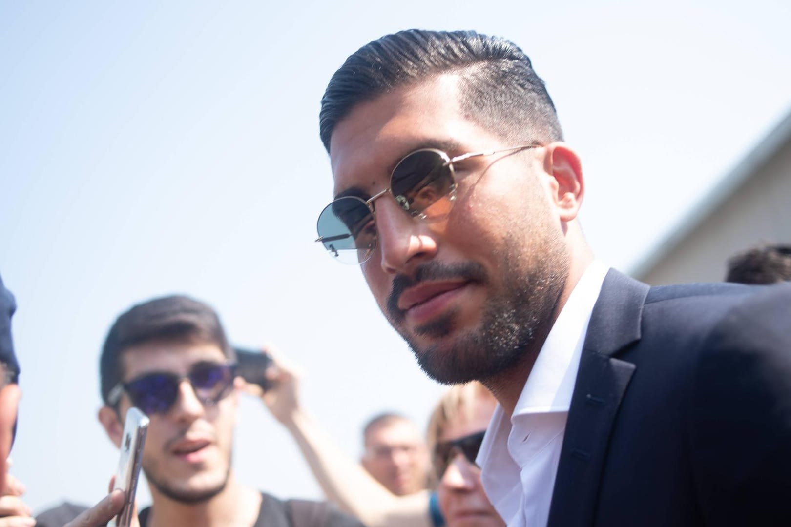 Mittelfeldspieler Emre Can: Der Nationalspieler bei der Ankunft zum Medizincheck für seinen neuen Verein Juventus Turin.