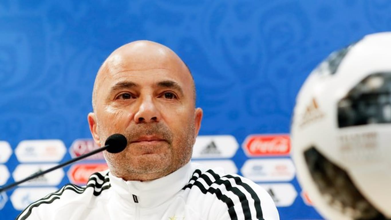 Argentiniens Trainer Jorge Sampaoli hat sein Team für das Spiel gegen Kroatien umgebaut.