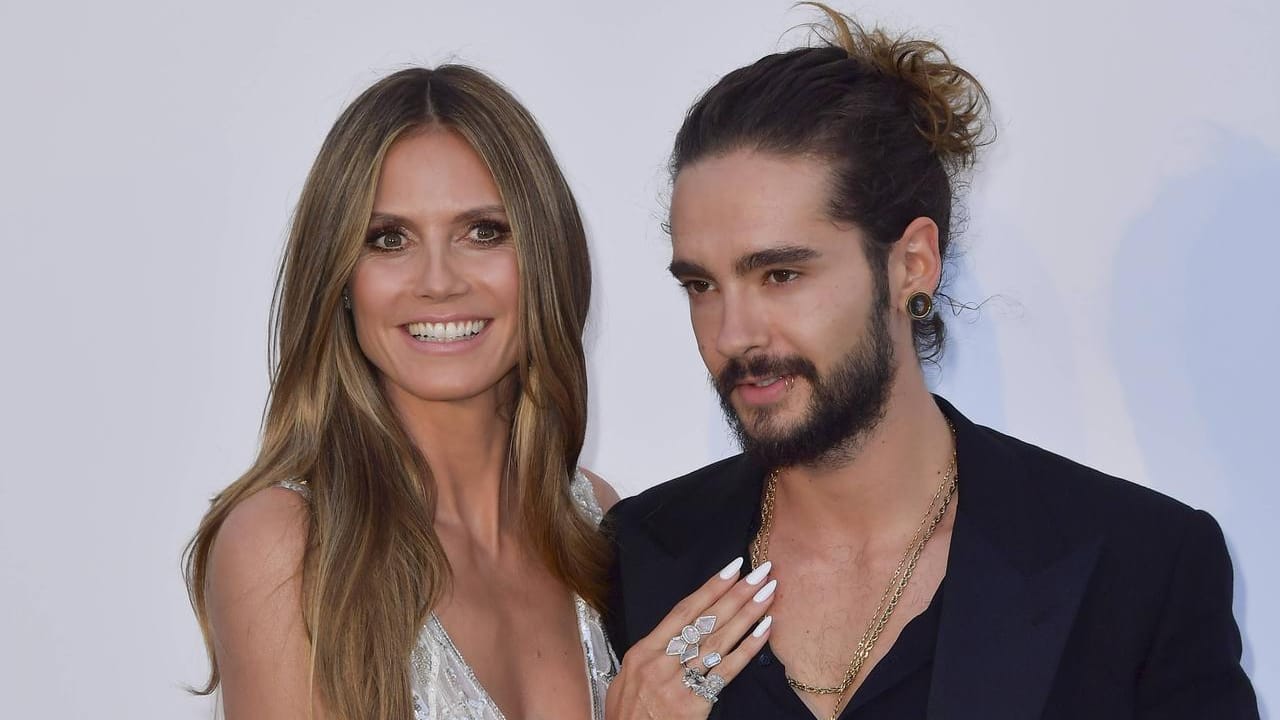 So verliebt: Heidi Klum und ihr junger Freund Tom Kaulitz.