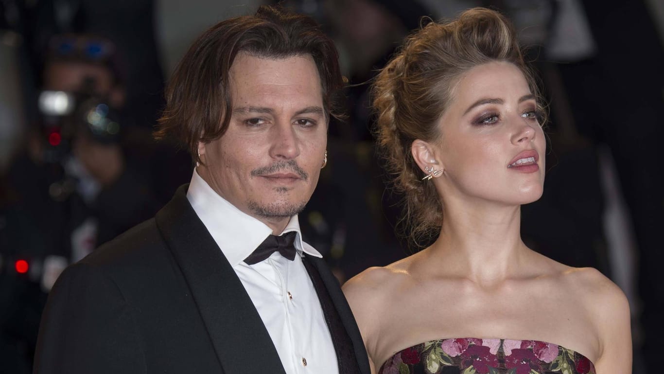 Waren zwei Jahre verheiratet: Johnny Depp und seine Ex-Frau Amber Heard.