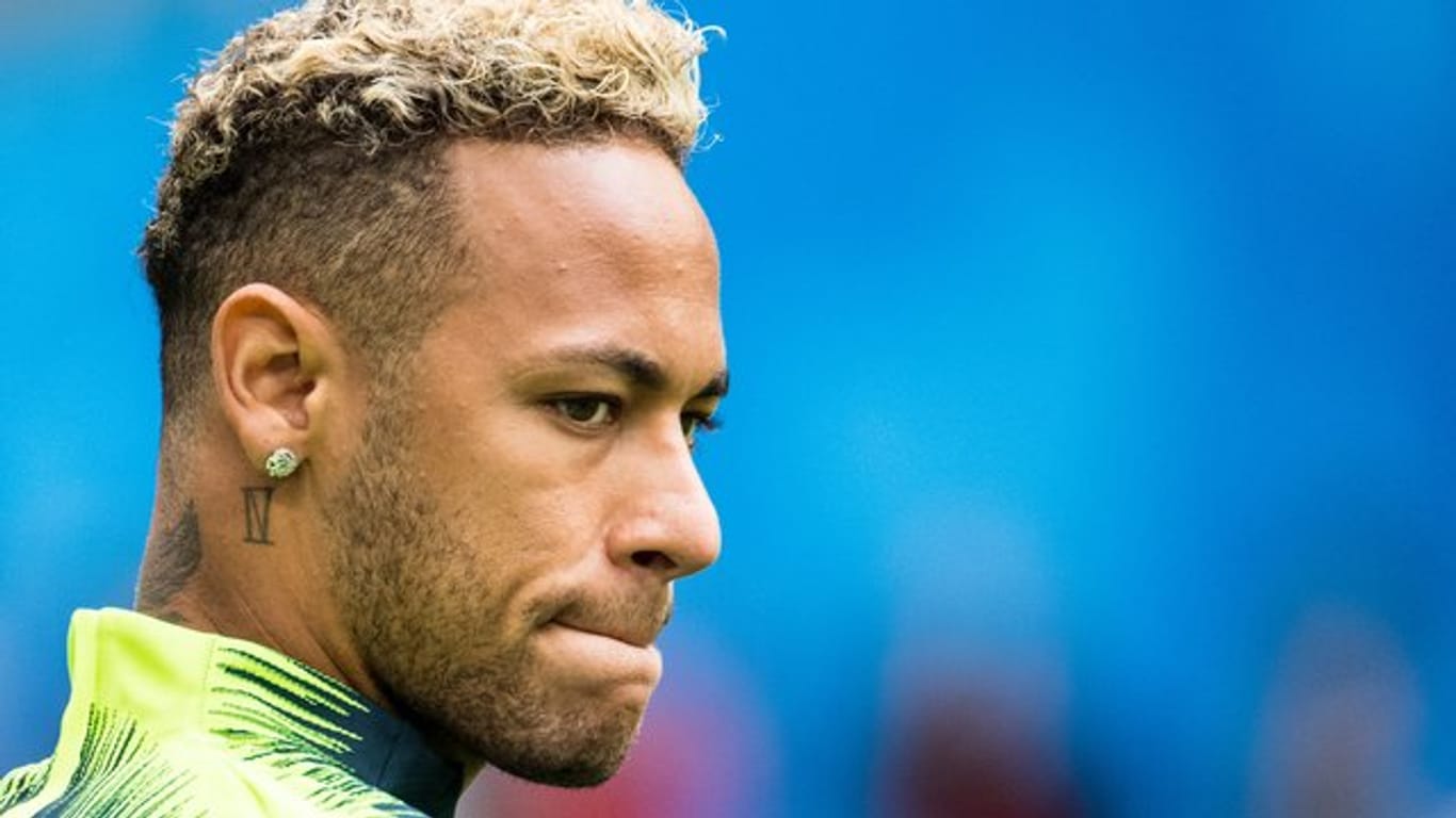 Spielt gegen Costa Rica von Beginn an: Brasiliens Star Neymar.