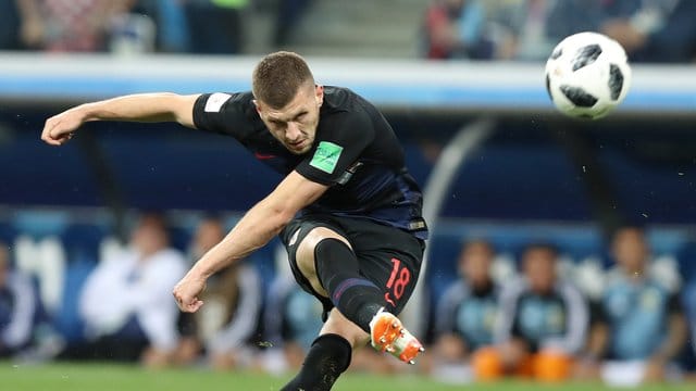 Ante Rebic erzielte den Treffer zum 1:0 für Kroatien.