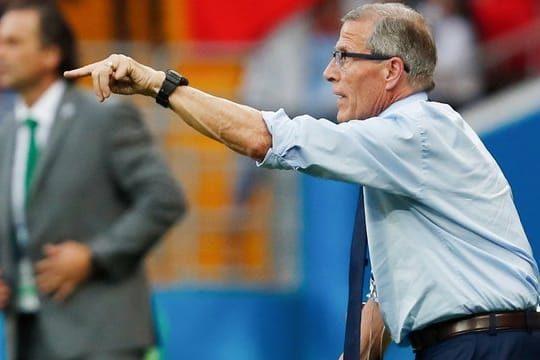 Uruguays Trainer Oscar Tabarez hat mit seinem Team im letzten Gruppenspiel gegen Russland einen echten Härtetest vor dem Achtelfinale.