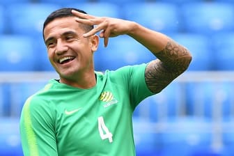 Australiens Tim Cahill könnte im letzten Gruppenspiel gegen Peru seinen ersten WM-Einsatz haben.