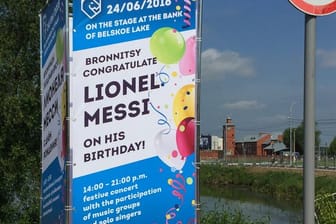 Für Lionel Messi soll in Bronnizy eine Party steigen.