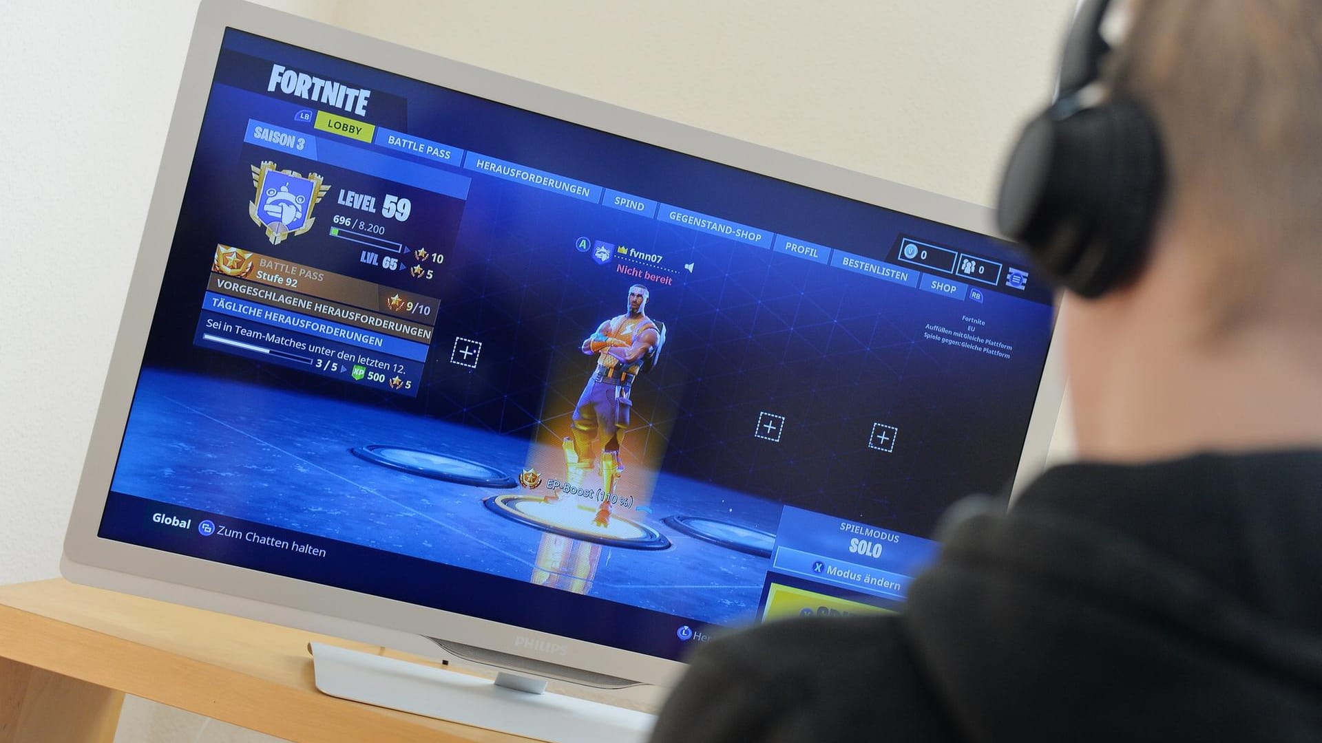 Videospiel "Fortnite": Spieler sollen mit ihren Anmeldeinformationen vorsichtig umgehen.