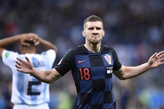 Der Kroate Ante Rebic traf gegen Argentinien.