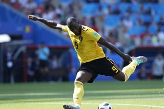 Belgiens Romelu Lukaku gelang bei der WM in zwei Spielen jeweils ein Doppelpack.