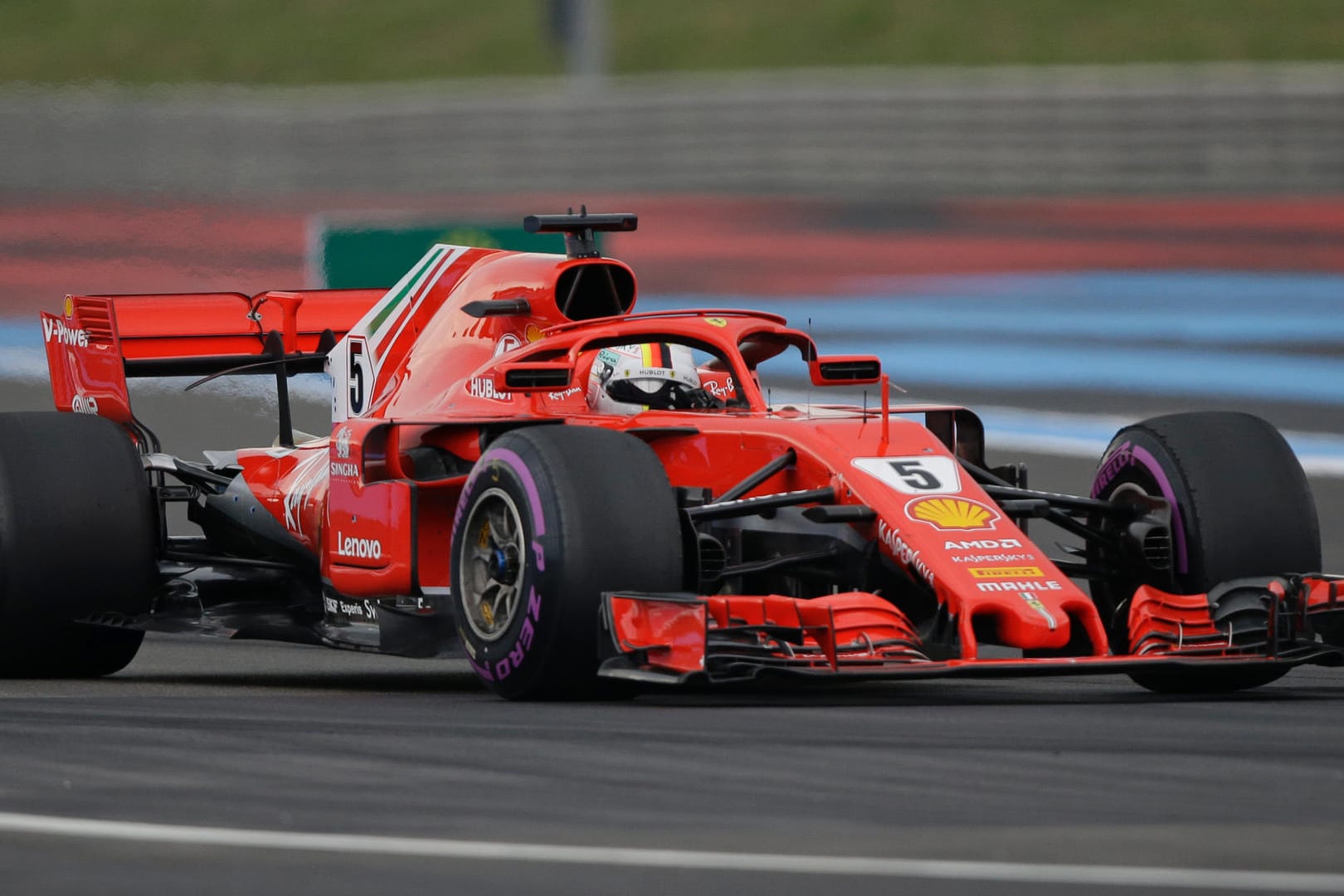 Kam auch im Qualifying an den beiden Mercedes nicht vorbei: Sebastian Vettel.