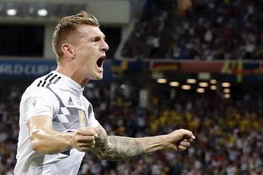 Hielt die DFB-Elf mit seinem Last-Minute-Tor in der WM: Toni Kroos.