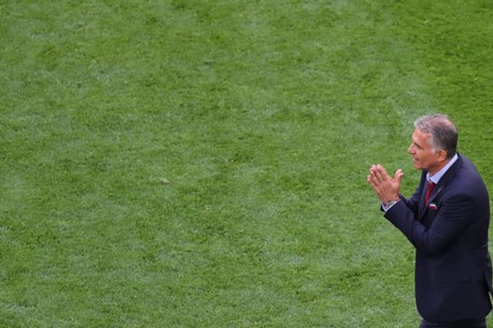 Irans Trainer Carlos Queiroz hofft auf eine Überraschung gegen Portugal.