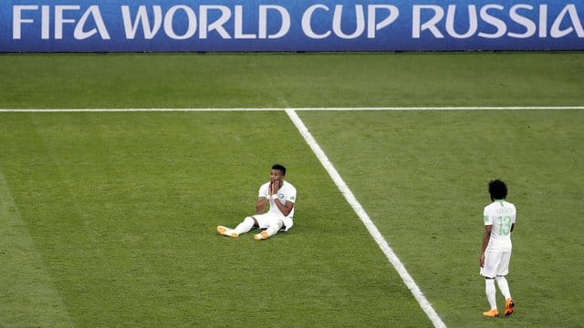 Saudi-Arabien hat bei der WM keine Chance mehr auf das Achtelfinale.
