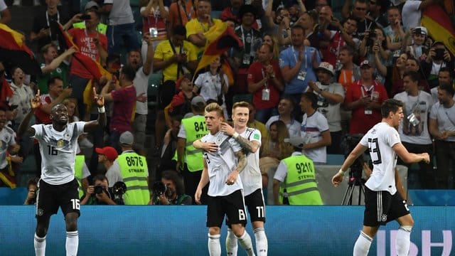 Die DFB-Spieler freuen sich auf einen freien Sonntag.