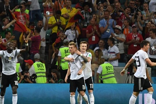 Die DFB-Spieler freuen sich auf einen freien Sonntag.