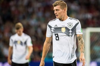 Matchwinner: Toni Kroos zeigte gegen Schweden eine durchschnittliche Partie, rettete der DFB-Elf mit seinem Last-Minute-Treffer allerdings den Sieg.