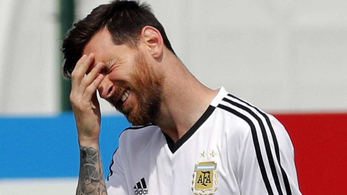 Unzufrieden: Argentiniens Kapitän Lionel Messi.