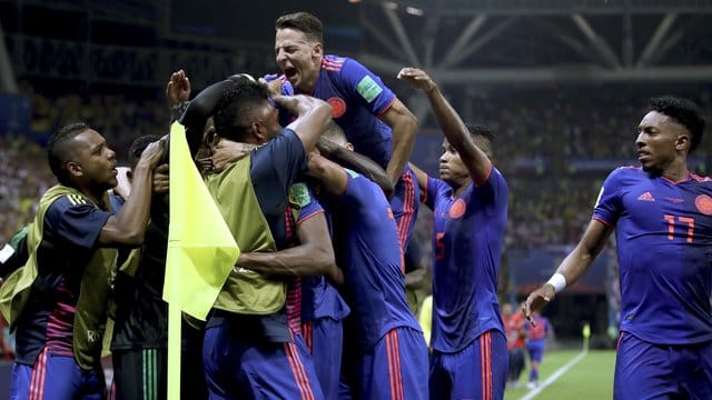 Kolumbien feierte einen 3:0-Sieg gegen Polen.