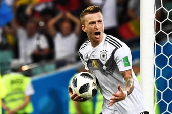 Marco Reus jubelt nach seinem Treffer zum 1:1 gegen Schweden: Gegen Südkorea braucht Deutschland einen Sieg mit zwei Differenz, um sicher das Achtelfinale zu erreichen.