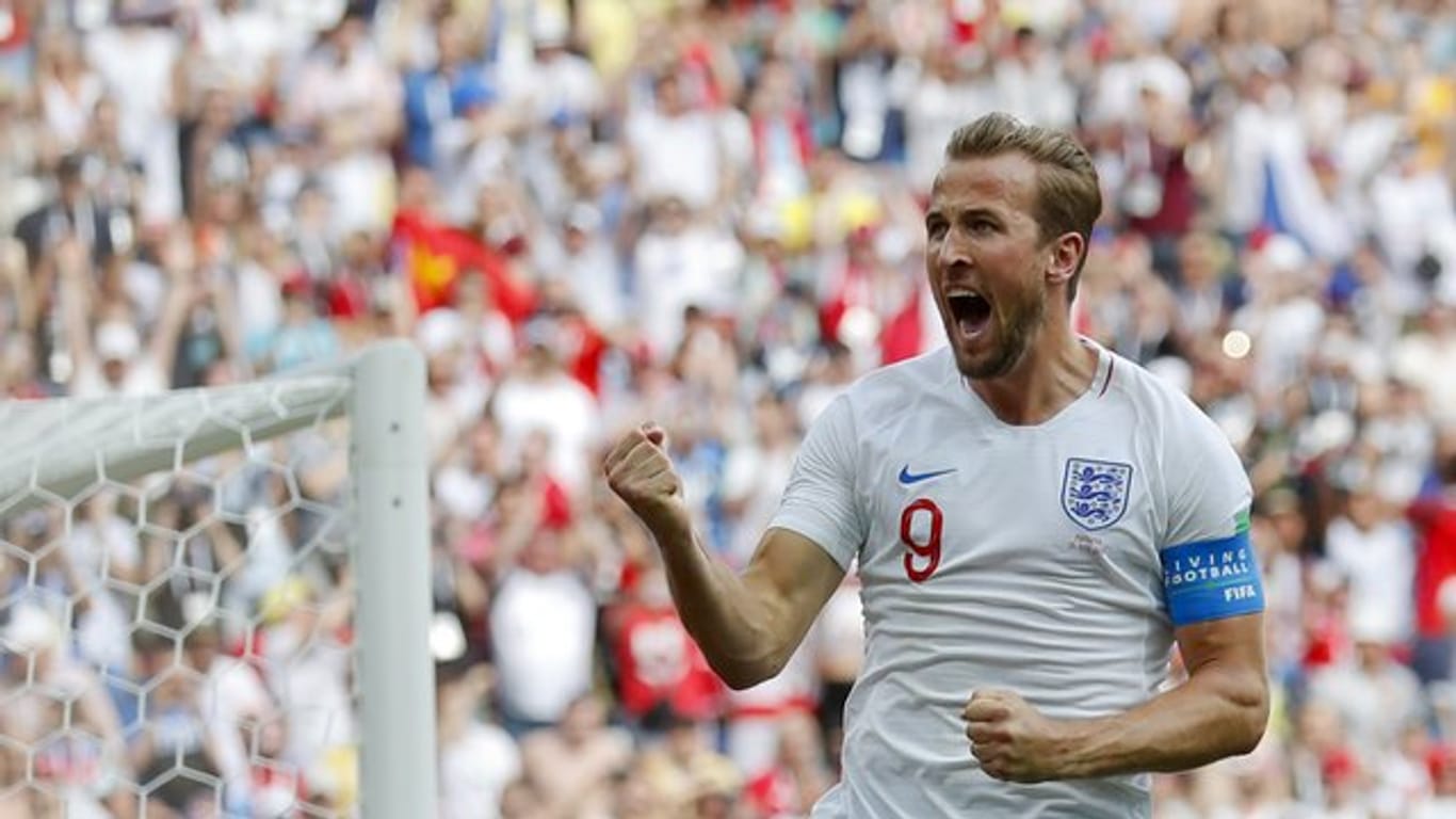 Dreifach-Torschütze gegen Panama: England-Kapitäne Harry Kane.
