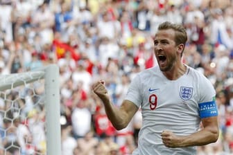 Dreifach-Torschütze gegen Panama: England-Kapitäne Harry Kane.