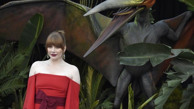 Schauspielerin Bryce Dallas Howard bei der Premiere des Films "Jurassic World: Fallen Kingdom" in der Disney Concert Hall.