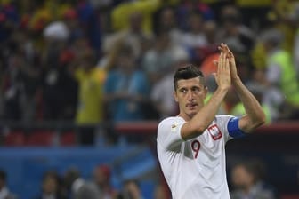 Muss sich mit Polen von der WM in Russland verabschieden: Robert Lewandowski.